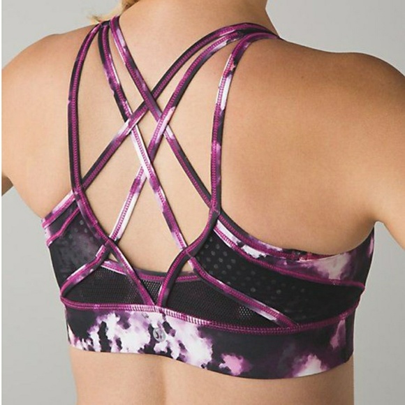 lululemon athletica Other - Lululemon Strap it like its Hot Bra Blooming Pixie